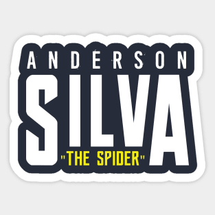 Anderson Silva The Spider Sticker